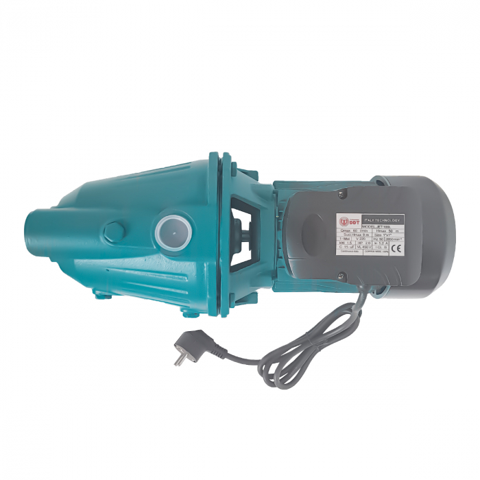 Pompa de suprafata, DDT, JET100L, 1500 W, Fonta , Bobinaj 100% cupru [4]