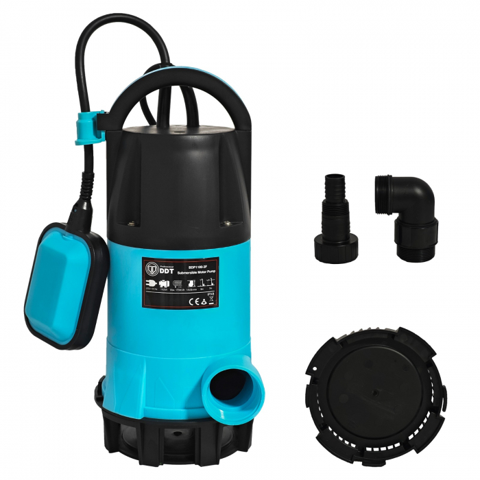Pompa submersibila apa curata/murdara DDT BDP1100-3F, 3in1, 1100W [2]