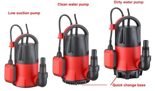 Pompa submersibila apa curata/murdara DDT BDP750-3F, 3in1, 750W [3]