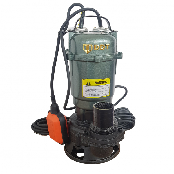 Pompa submersibila apa murdara, cu plutitor, fara tocator, DDT Profesional, WQD10, 2200 W + Furtun pompier, 20 metri, 2 toli [5]