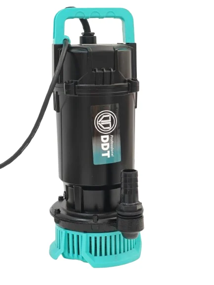 Pompa submersibila cu plutitor pentru apa curata  DDT WQDS-0.4 – 0.5HP, 220V, debit 1.5 m³/h, bobinaj cupru masiv, refulare 18m [13]