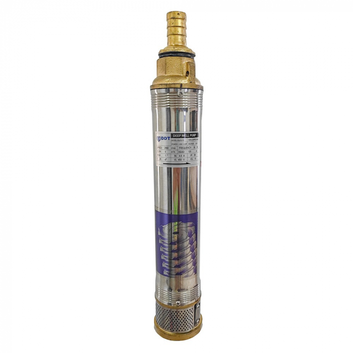 Pompa submersibila, DDT, 3QJD-1.1, 1.1 kW,  Inox, 75 mm diametru, 10 turbine - RESIGILATA [4]