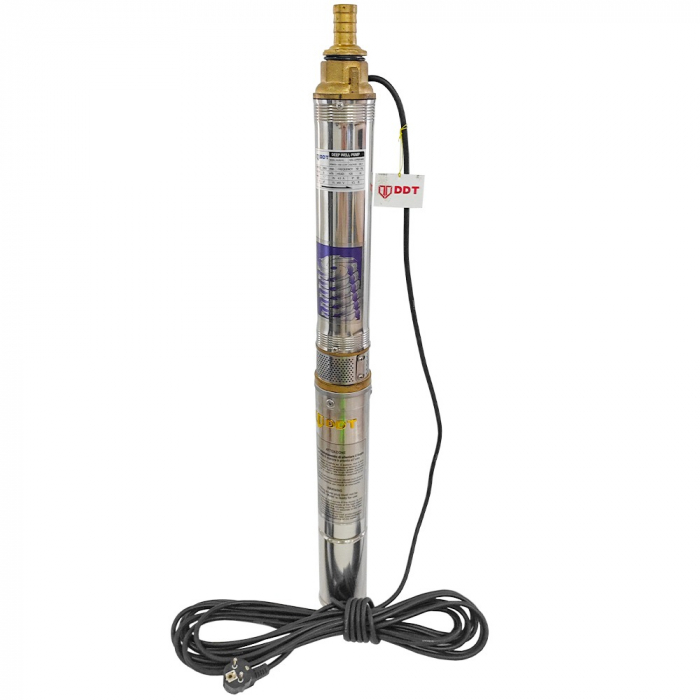 Pompa submersibila, DDT, 3QJD-1.1, 1.1 kW,  Inox, 75 mm diametru, 10 turbine - RESIGILATA [5]