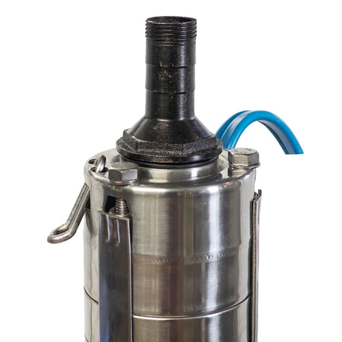 Pompa submersibilă de adâncime DDT 4SP5/8 – 1.5 kW, 2 CP, 7 m³/h, 70 m inaltimea de refulare, 8 turbine inox cu panou de control, rezistenta la nisip [6]