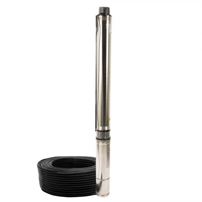Pompa submersibila de mare adancime, DDT, 4SDM2-20, 2200 W, Inox, 20 turbine, 10 mc/h [3]
