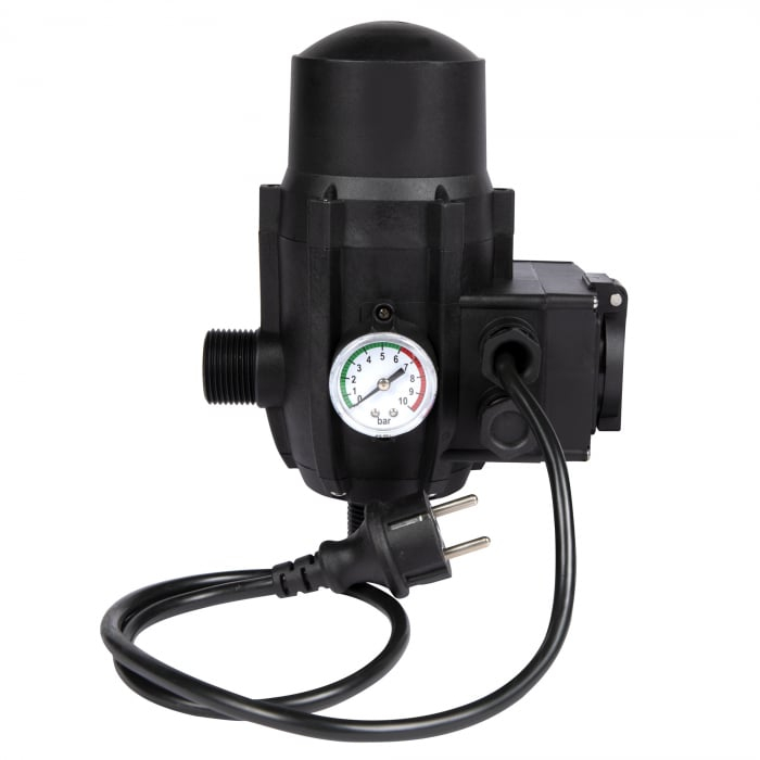 Pompa submersibila de mare adancime, DDT, 4SDM3-7, 1500 W, 7 m³/h, 7 turbine, Inox, 30 m cablu + Presostat electronic automat, DDT, LS-4 [5]