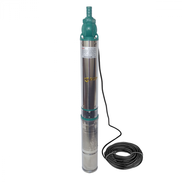 Pompa submersibila de mare adancime, DDT, QJD120-1.5, 1500 W, Inox, 8 turbine [4]