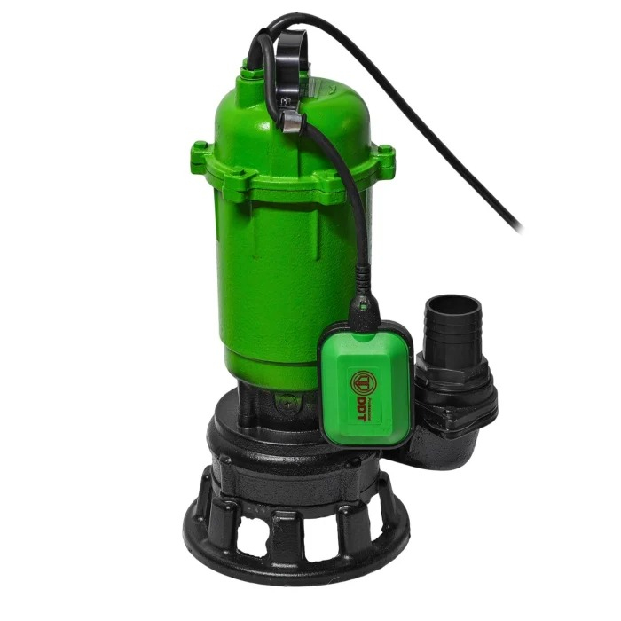 Pompa submersibilă pentru apă murdară DDT Professional WQCD10-10-0.95F, 3100W, 25000 L/h, 10 m cu cutit profesional + Furtun pompier cu cuple, 20 metri, 2 toli [3]