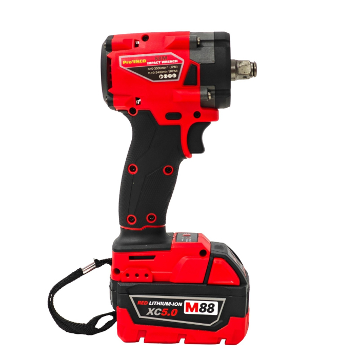 Trusă scule electrice DDT Pro’EKCO M88 FUEL – Brushless, acumulatori 5.0Ah [10]