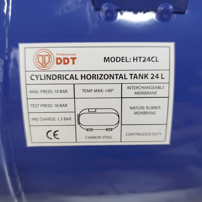 Vas de expansiune , Bazin hidrofor DDT , 24 LT , Membrana inclusa [3]