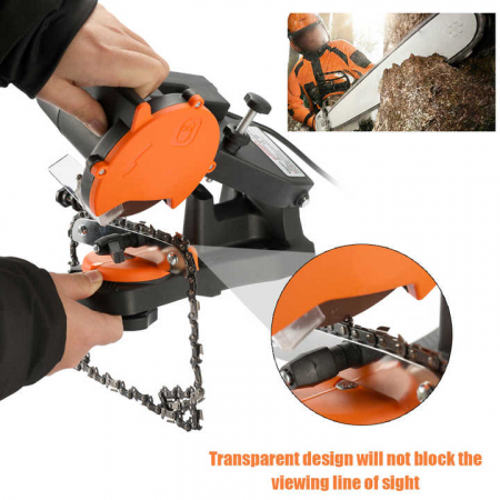 Aparat ascutit lant drujba DDT-ES002,85 W,Viteza maxima: 4000 rpm,Viteza maxima: 5800 rpm,disc inclus [2]