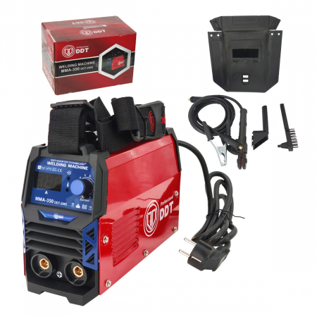 Resigilate - Aparat de sudura DDT PROFESSIONAL DDT-2002 , MMA 350A, afisaj electronic LCD, Invertor, tehnologie inalta - RESIGILAT