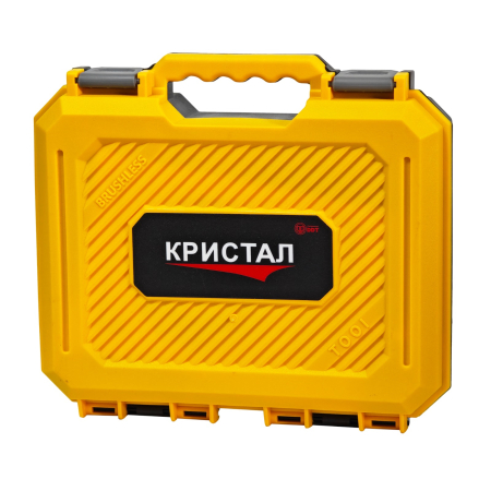 Bormașină cu acumulator DDT-KRISTAL 36V, 2 acumulatori Li-Ion 2.0Ah, motor fara perii (brushless), 2 viteze, cuplu reglabil, sistem autoblocaj,  valiză de transport [3]