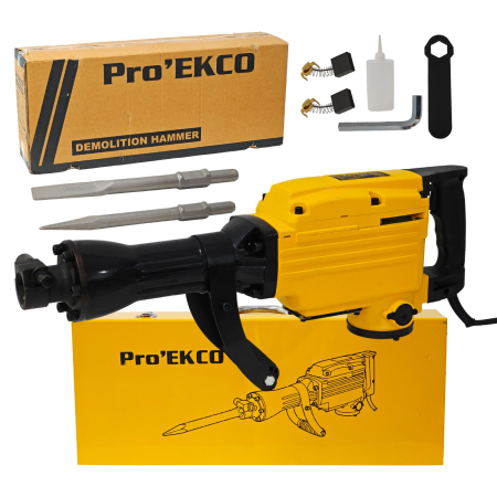 Ciocane Rotopercutoare - Ciocan demolator electric DDT- Pro’EKCO 65A – 2600W, profesional, pentru demolări grele