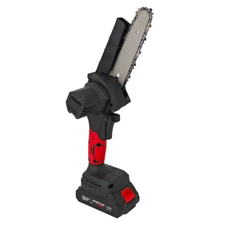 Fierastrau de mana (mini fierastrau) DDT-CRISTAL, 24V, 2Ah, 2*Lame & 2*Lant 6", 2 acumulatori, Incarcator, Geanta de transpor [1]