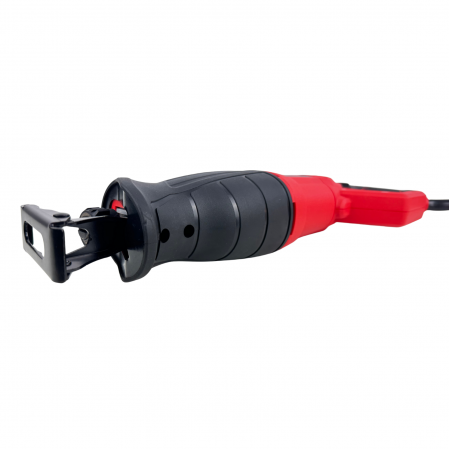 Fierastrau pendular tip sabie DDT CRISTAL, Adancime de Taiere 200 mm Lemn, 8mm Otel, 12mm Aluminiu, 900 W, Viteza Variabila  3000 rpm, ROSU [5]