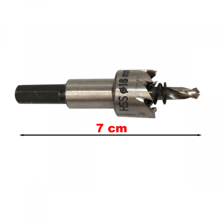 Freza pentru gaurire metal 18 MM HSS [2]