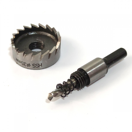 Accesorii masini de gaurit - Freza pentru gaurire metal 35 MM HSS