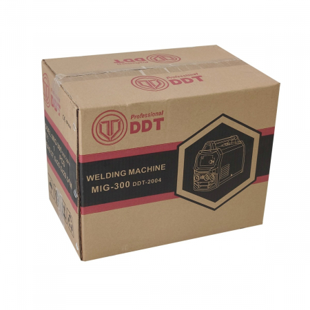 Invertor/Aparat de sudura DDT-2004, cu rola sarma MIG/MMA DDT PROFESSIONAL, 230 V, 20-300 A curent, 0.8-1.0 mm diametru sarma de sudura, 1.6-4 mm diametru electrod de sudura [9]