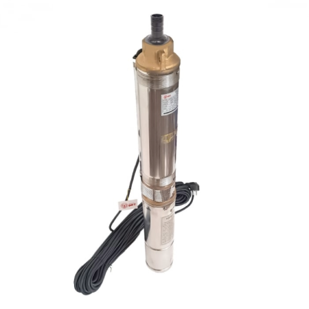 Kit complet hidrofor Pompa submersibila de adancime, DDT, 4QJD2-8, 1500 W, 8 turbine, 7 mc/h , 25 metri cablu+ Bazin inox 24 L + accesorii [2]