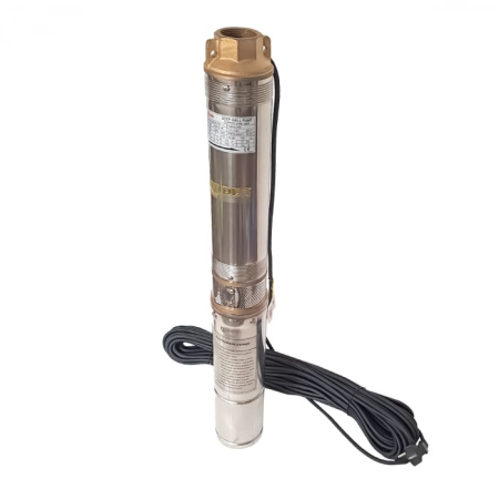 Kit complet hidrofor Pompa submersibila de adancime, DDT, 4QJD2-8, 1500 W, 8 turbine, 7 mc/h , 25 metri cablu+ Bazin inox 50 L + accesorii [2]