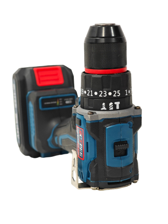 Mașină de găurit și înșurubat cu acumulator DDT JCTPEB HLP10-9002, Brushless, 48V, 2 acumulatori, cuplu reglabil, sistem autoblocaj,  valiză de transport [8]