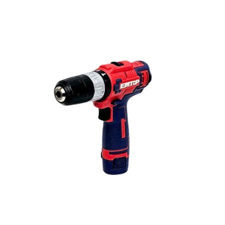 Masina de gaurit si insurubat cu impact, cu 2 baterii 1.5Ah, incarcare prin cablu tip C, 45Nm, 50 accesorii, cutie de transport, fara incarcator - ECiDL12620, EMTOP [4]