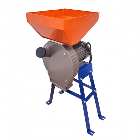 Mori electrice - Moara electrica cu suport DDT, pentru cereala , cuva 10 Litri , 3500 W , 200 kg/h , 3000 Rpm , 20 ciocanlele , 4 site diferite marimi