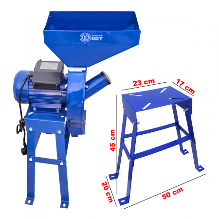 Moara electrica pentru cereale, cu suport [3]