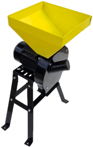Mori electrice - Moara electrica cu Suport pentru cereale, boabe si stiuleti porumb, Cuva Mare, Kolos, 3.5 kW, 3000 rpm, 200 Kg/h