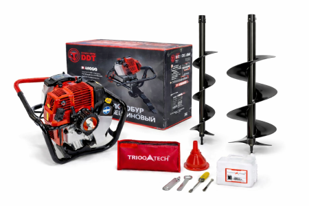 Motoburghie si Burghie - Motoburghiu foreza pamant, DDT 6 CP cu burghiu de 250 & 150 x 800 mm