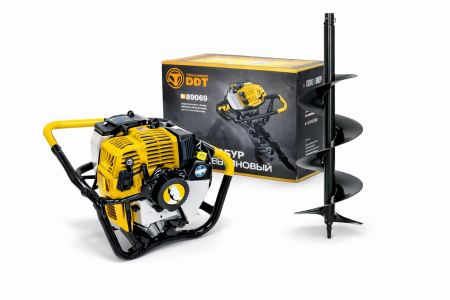 Motoburghie si Burghie - Motoburghiu / foreza pamant Mustang 4 Cp, 8000 Rpm + Burghiu 150 x 800 mm