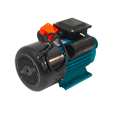 Motor electric DDT 1.1 kW  cu 3000 RPM cu protectie la suprasarcina – 220V, Bobinaj cupru BUTON ON-OFF, Fulie inclusa [2]