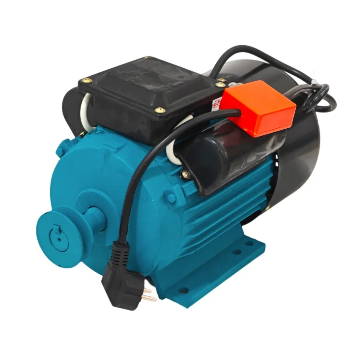Motor electric monofazat DDT, 2.2 kW, 3000 Rpm, bobinaj CUPRU, cu protectie la suprasarcina, FULIE INCLUSA, buton on-off [2]