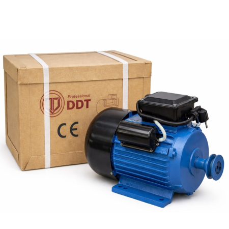 Motoare - Motor electric monofazat, DDT, 2200 W, 1500 rpm, 2 condensatori, corp fonta