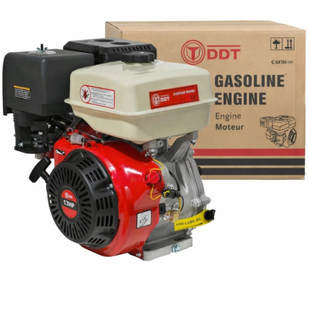 Motoare - Motor pe Benzina, 4 timpi, DDT Profesional, 13 CP cu fulie dubla