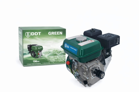 Motoare - Motor pe benzina DDT Profesional 7.5 Cp, 4 timpi, 200 CC, 3.6 L Rezervor, Fulie inclusa , 40 mm