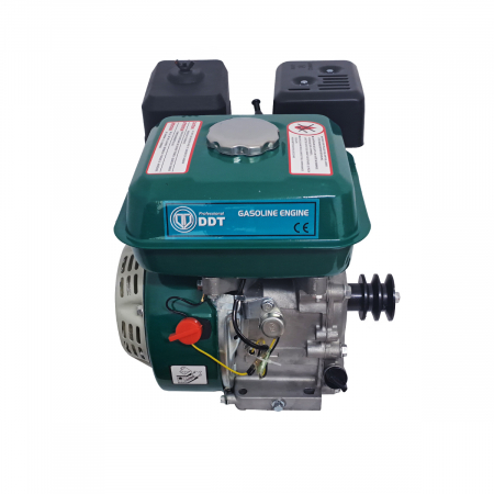 Motor pe benzina DDT Profesional 7.5 Cp, 4 timpi, 200 CC, 3.6 L Rezervor, Fulie inclusa , 40 mm [1]