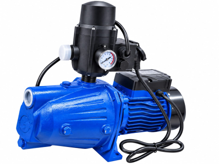 Pachet Pompa de suprafață DDT JET 100L, 1.5 kW, debit 60 l/min, inaltimea de refulare 50 m , adancimea de absortie 9 m + Presostat electronic automat DDT LS-4 [2]