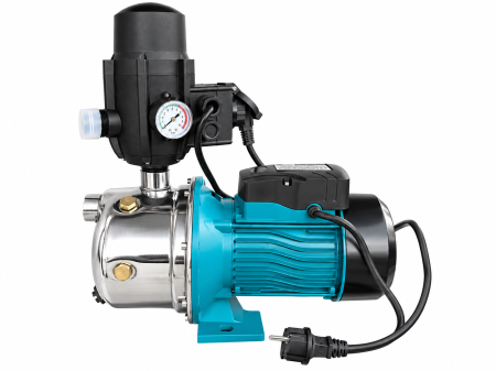 Pachet promo Pompa autoamorsanta de suprafata, DDT, JS100, 2200 W, 3000l/h + Presostat electronic automat DDT LS-4 [1]