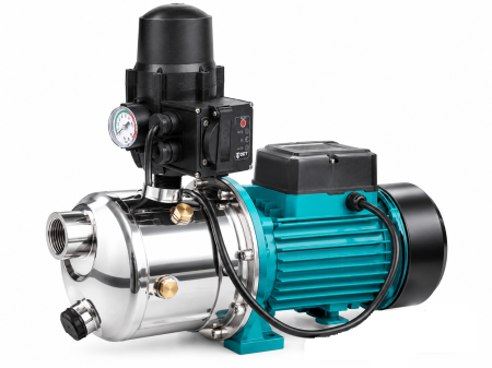 Pompe apă și Hidrofoare - Pachet promo Pompa autoamorsanta de suprafata, DDT, JS100, 2200 W, 3000l/h + Presostat electronic automat DDT LS-4