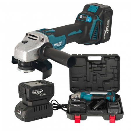 Polizoare electrice - Polizor Unghiular pe Acumulator DDT-CRISTAL , 24V/4Ah, Motor Brushless, 820W, 8500 rot/min