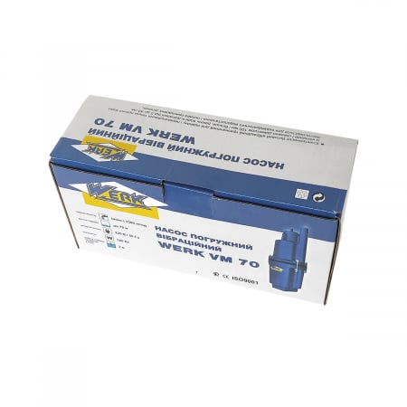 Pompa apa submersibila pe vibratie VMP 70 , 320 W , 1500 L / H , Adancime aspiratie 4/70 Metri [3]