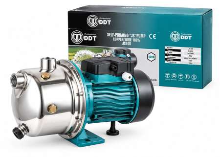 Pompe apa de suprafata - Pompa autoamorsanta de suprafata, DDT, JS100, 2200 W, 3000l/h