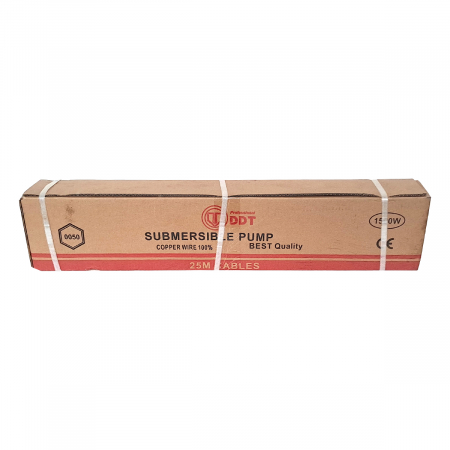 Pompa de apa curata submersibila 4QJD2-8, 1500 W, 8 turbine, 7 mc/h, supapa sens 1 ", Presostat electronic, reductie 1"-1/2, niplu 1", 25 Metri cablu alimentare [2]