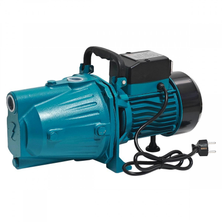 Pompa de suprafata JET100P, 1.5kW, apa curata, 60L/min, 50m, 1" cu buton pornire-oprire si bobinaj masiv cupru - RESIGILATA [3]