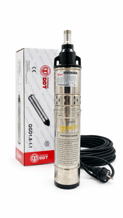 Pompe submersibile - Pompa submersibila, DDT, QGD120 , 1.1 kW, Inox+Fonta, 3 m³/h, 120 m
