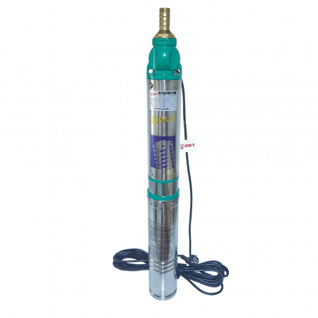Pompa submersibila de adancime, DDT, 4QJD2-8, 1100 W, 8 turbine, Inox/Fonta - RESIGILATA [1]