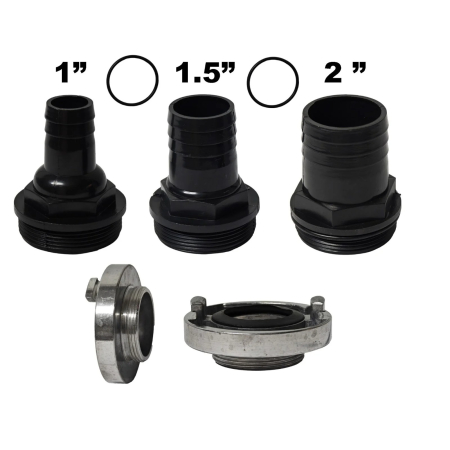 Pompa submersibila de apa murdara cu dublu tocator din inox si plutitor, DDT 3,1 kW cu debit 25 m³/h, mufa storz cu filet interior, buton on-off [5]