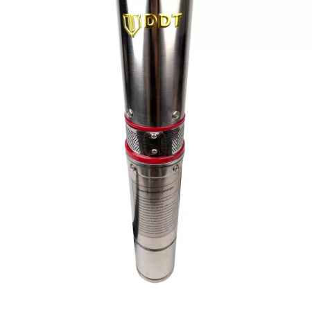 Pompa submersibila de mare adancime, DDT, QJD12-120-1.8, 1800 W, 8 m³/h, 12 turbine, Inox + Presostat electronic automat, DDT, LS-4 [3]